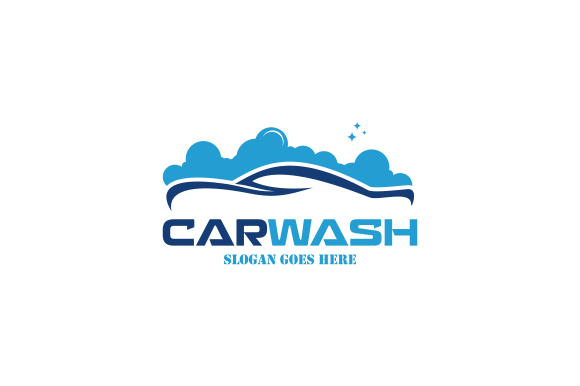 Download Flat Car Wash Logo Background. Best Logo - Flat Collection