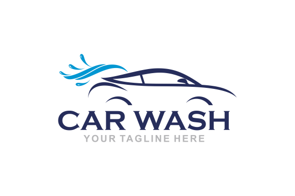 Download Flat Car Wash Logo Background. Best Logo - Flat Collection