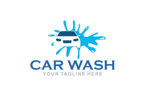 Download Flat Car Wash Logo Background. Best Logo - Flat Collection