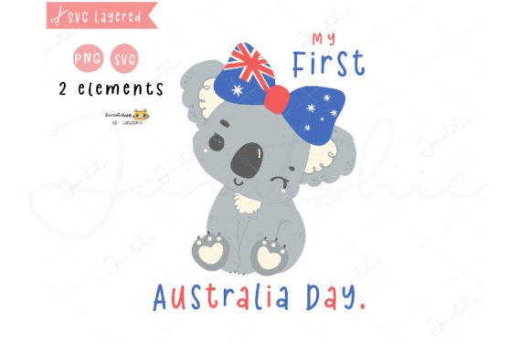 Download Adorable Australia Day Baby Koala Svg - Australia Collection
