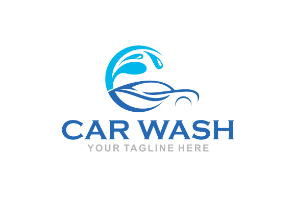 Download Flat Car Wash Logo Background. Best Logo - Flat Collection