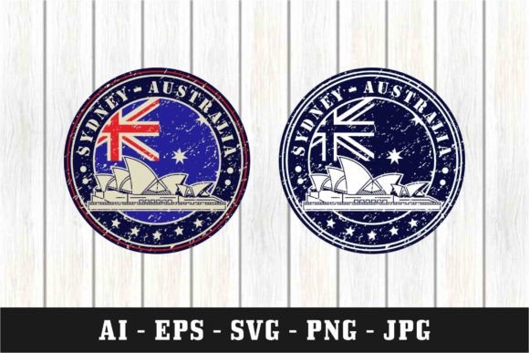 Download Sydney, Australia Badge Vector Design - Australia Collection